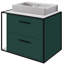 Aquagrande 18.5'' L Bathroom Sink-1208464128