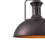 Luminaire suspendu en forme de dôme à 1 lumière Southsea-1671491472