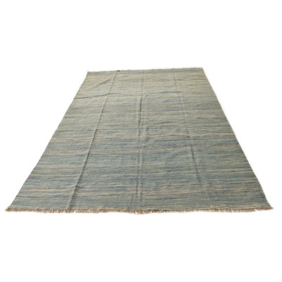 Tapis bleu clair 6x9 Pinkerton