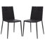 Chaise d'appoint rembourrée en cuir Brett-301507472-301507485