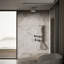 Honesty 8" Single-Function Wall or Ceiling-Mount Square Rainhead, Square Rain Showerhead 2.5 GPM-617652764