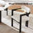 7 Piece Modern Dining Table Set, Faux Marble Dining Table and 6 Boucle Dining Chairs-1751981487-1751244606