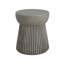 Table d'appoint d'extérieur en béton léger, finition béton