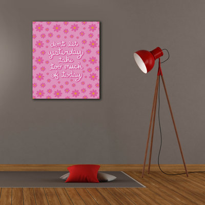 'Yesterday And Today' by Club Daydream Canvas Wall Art