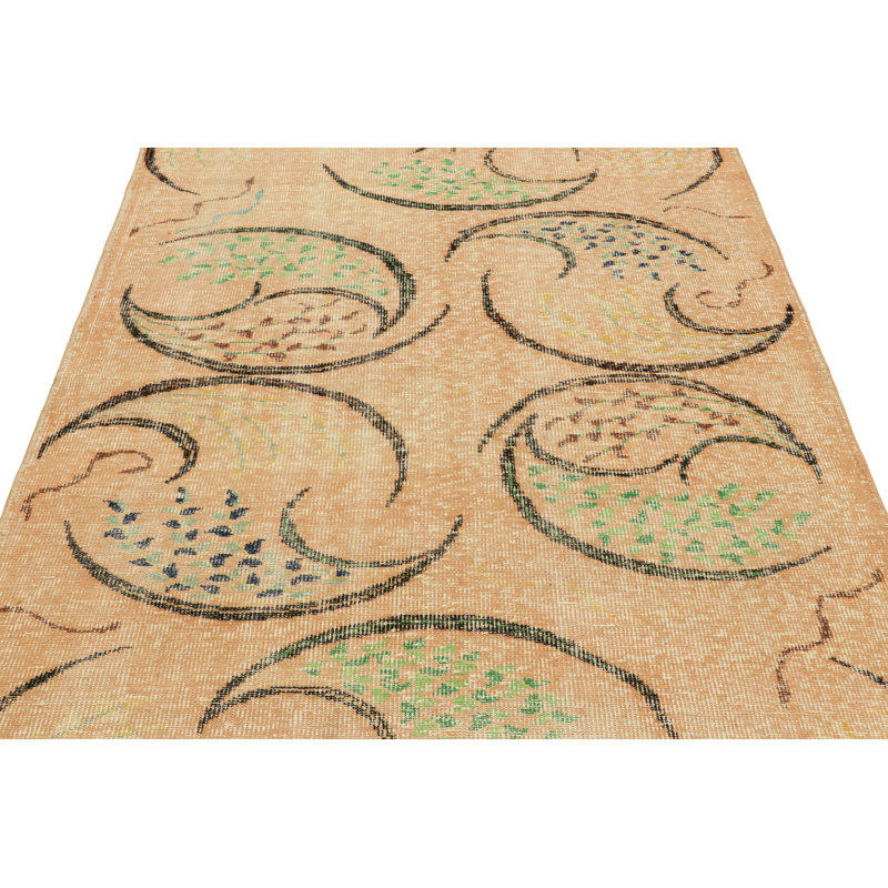 One-of-a-Kind 4'10"X7'7" Hand Knotted Area Rug