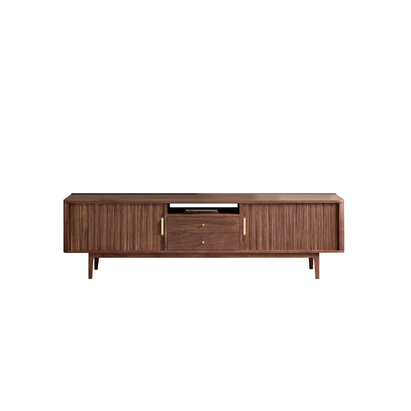 Meuble télé de luxe de style américain, H 23,82 po x l 70,87 po x P 17,52 po