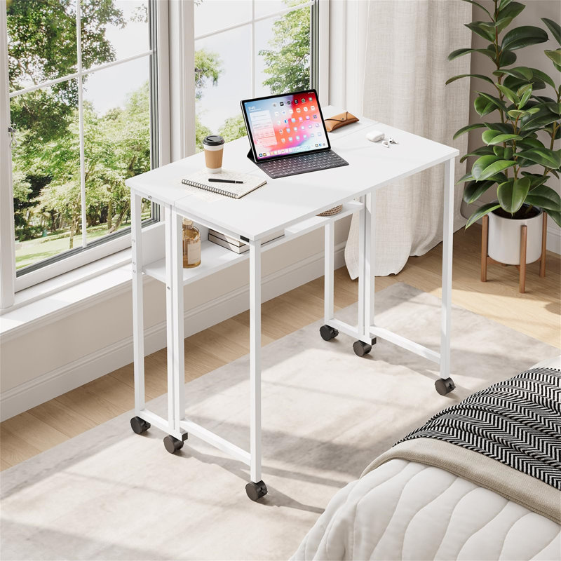 80Cm W Rectangular Computer Desk, White