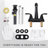 2-handle Bathroom Faucet with Drain Assembly-97804582