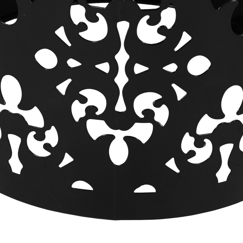 Metal S/2 End Table, Black