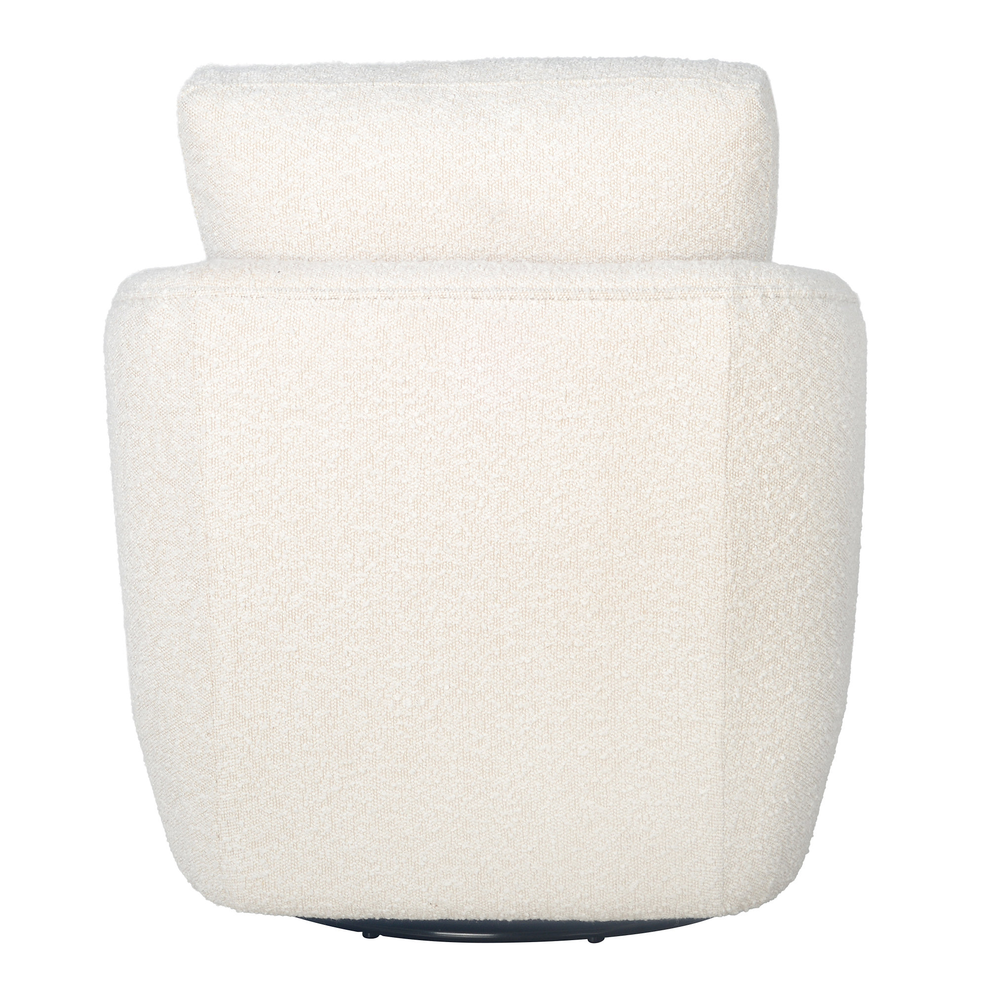 Gogh Swivel Glider, Ivory Boucle