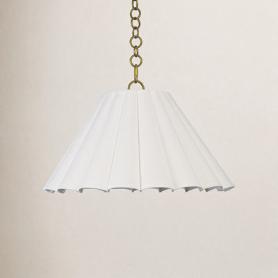 Allison Pendant Large (Natural Brass)