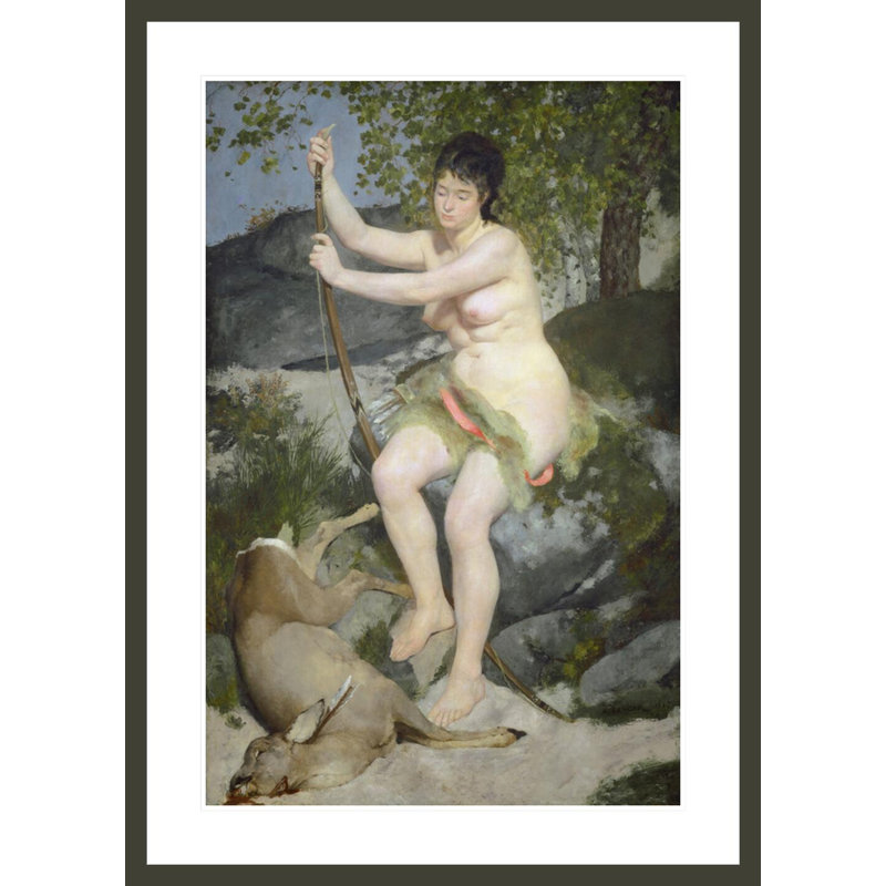 «Diana» par Pierre-Auguste Renoir, impression giclée encadrée, H 41,5 po x l 29,76 po