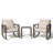 3 Piece Outdoor Patio Seating Set-389273441