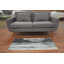 Tapis gris clair texturé Moonlit Harmony 2 x 4 pour espaces chics