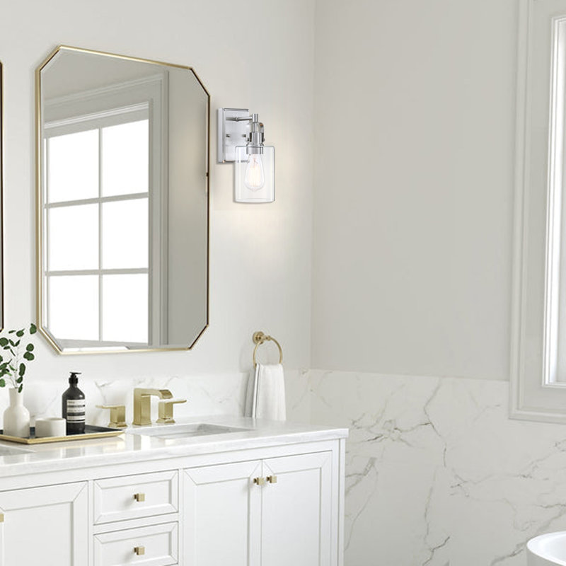 Éclairage pour meuble-lavabo à intensité variable Siedentopf, Nickel brossé, 1
