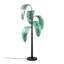 Lampe sur pied moderne avec corps en métal, noir et vert, 28,0 x 28,0 x 61,8 pouces | Plaque de base de 11,8 po de diamètre | 250 cm de longueur de câble, interrupteur marche / arrêt | 5 x douille E14 de 40 W maximum (ampoule non incluse) | Éclairage élégant et fonctionnel pour la décoration intérieure-348964962-348964966