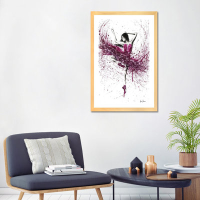 Ballerine Royal Rubnels par Ashvin Harrison - reproduction