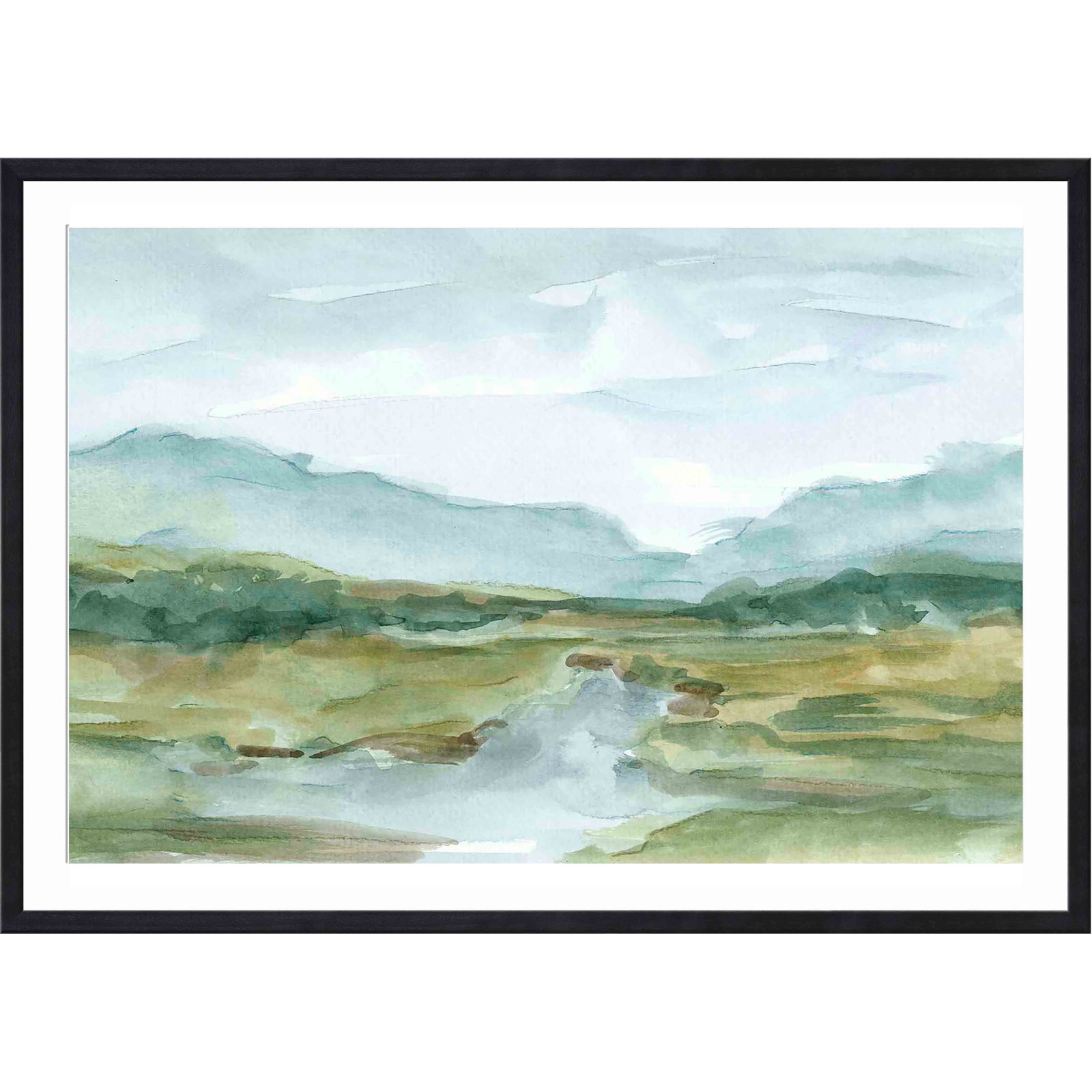 Sketchbook IV by Ethan Harper, Black, 24"H x 36"W