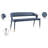 Destiny Faux Leather Bench-1962686214