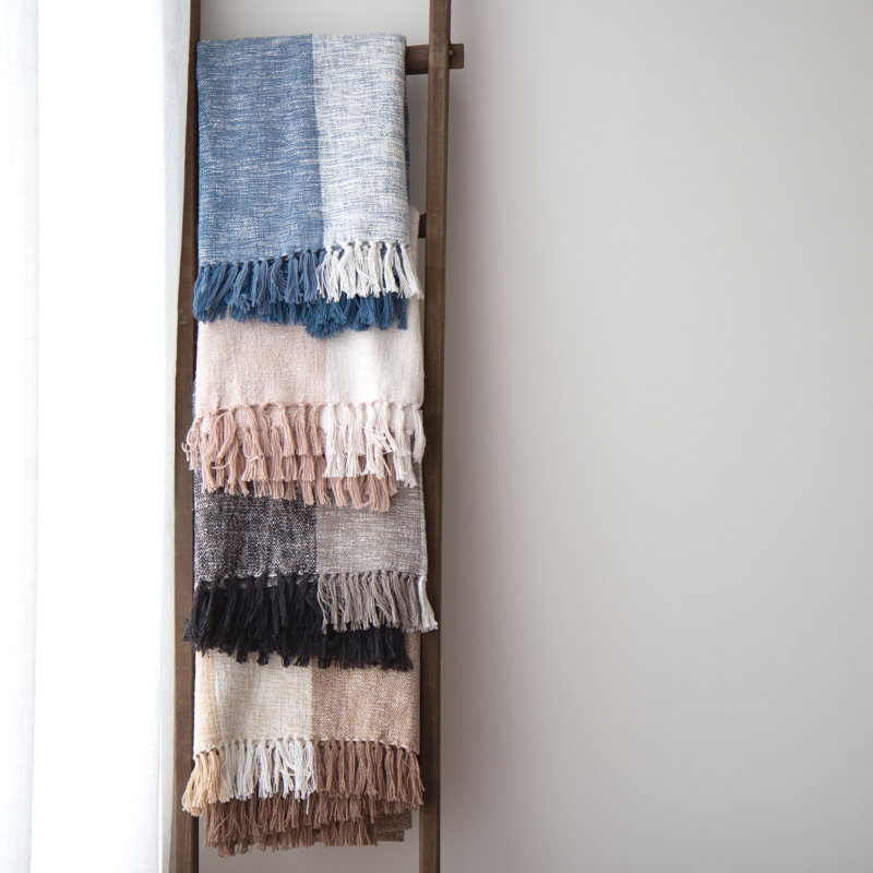 Knitted Throw Blanket, Espresso