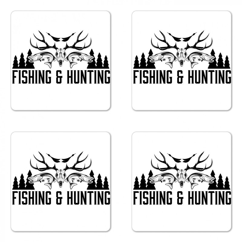 Sous-verre de chasse