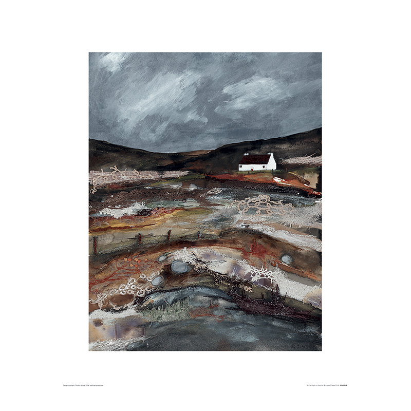A Cold Night - Print on Canvas, Paper, 50cm H x 40cm W