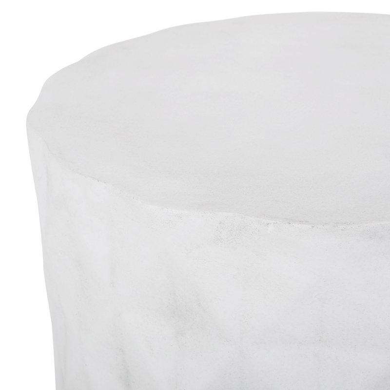 Outdoor Lightweight Concrete Side Table