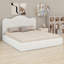Lit plateforme tapissier Contemporary