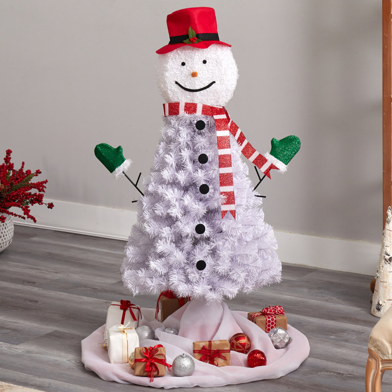 Arbre de Noël pin blanc et cachemire, 4'