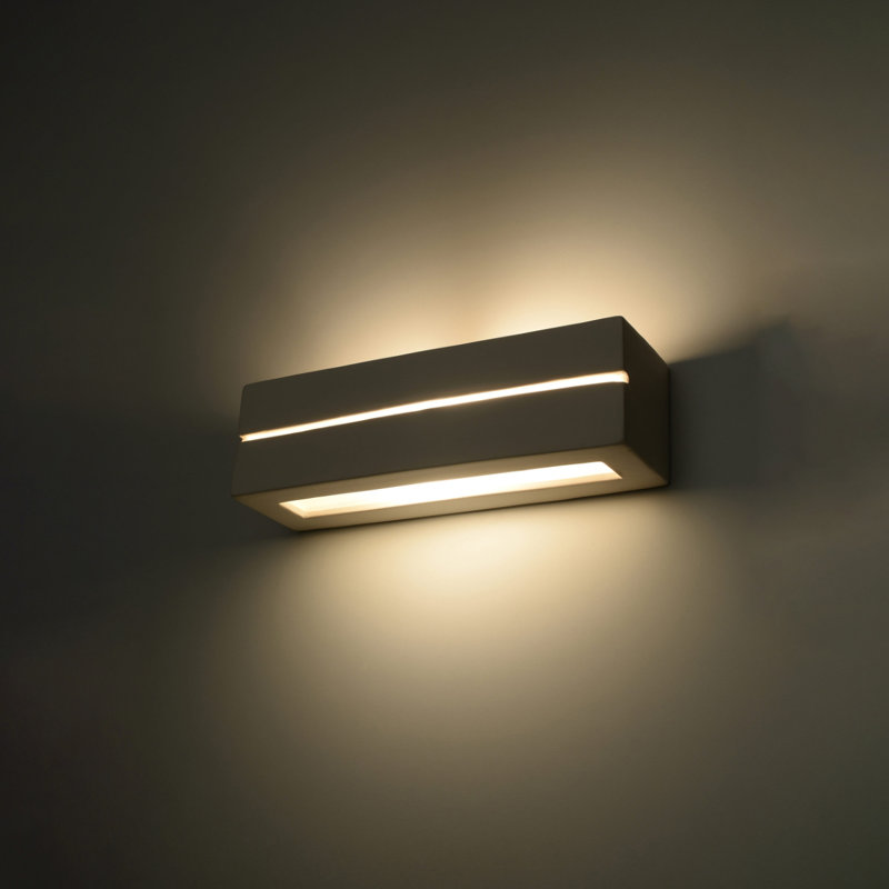 Saturnino Ceramic Flush Mounted Sconce
