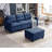 78.2"wide Upholstery Sofa With Square Arms-76431639