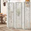 Cloison pliante en bois massif Ella-1054853545