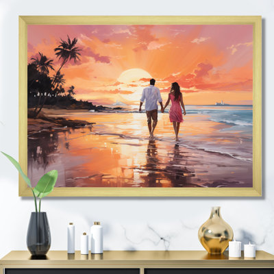 «Armonk Caraibe Sunset Serenade II», reproduction sur toile