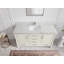 Meuble-lavabo simple 60 po avec comptoir en quartz Aberdeen