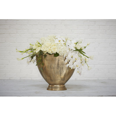 Handmade Metal Table Vase