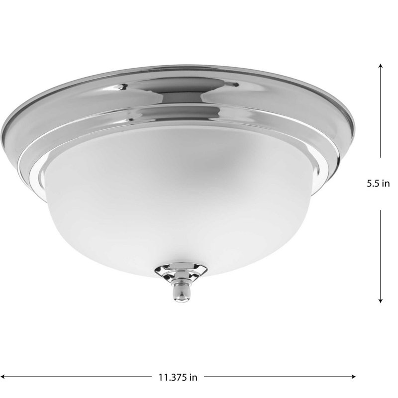 Kerri Glass Flush Mount