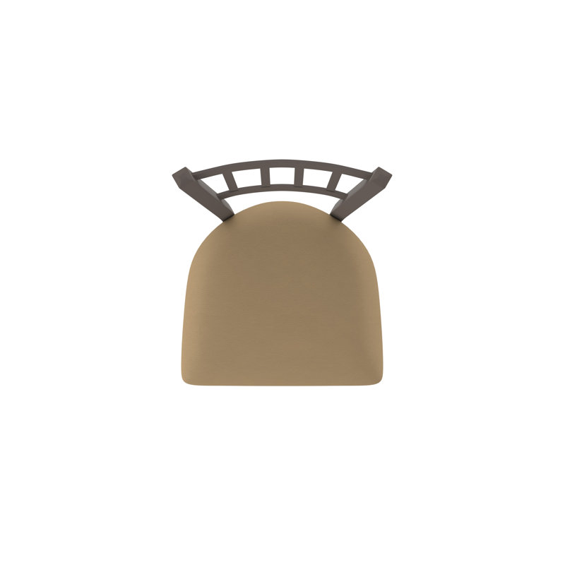 Tabouret pivotant 810 Contessa, Vinyle - sable Canter, Bronze, Tabouret de comptoir (siège d'une hauteur de 25 p