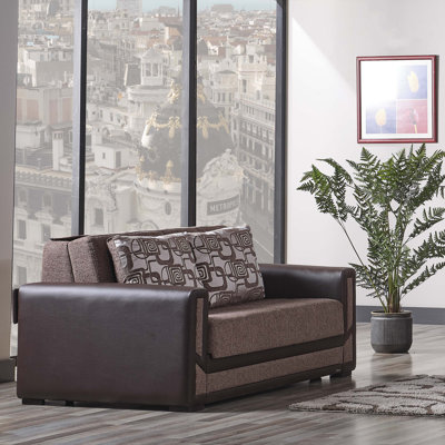 Annalie Upholstered 70'' Sleeper Sofa