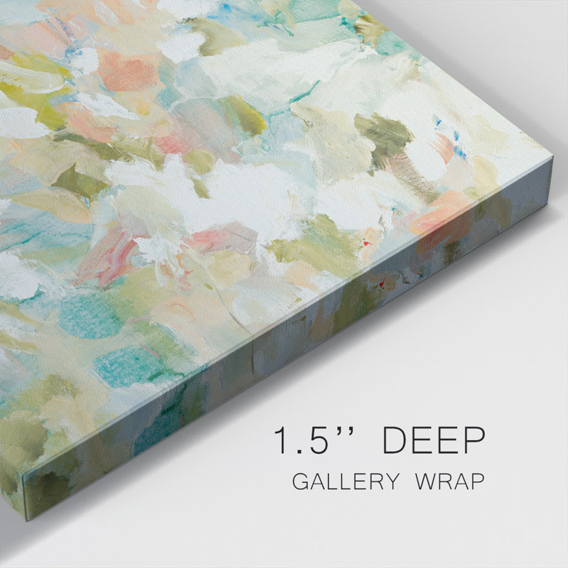 Toile tendue FLORAL BLUSH I-Gallery, H 8 po x l 8 po x P 1,5 po