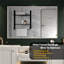 Miroir de salle de bain 40x30inch-1356696004