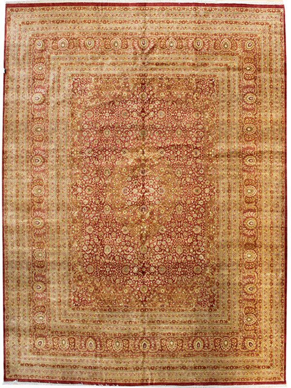 Haji Jalili Tabriz One-of-a-Kind 12'5" X 15' Area Rug