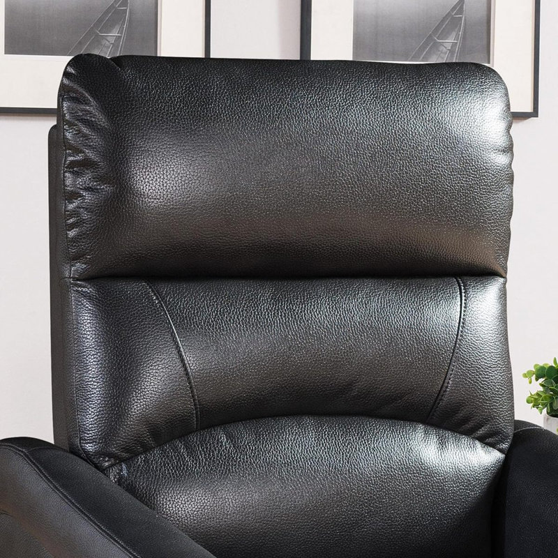 Fauteuil inclinable électrique contemporain, Charcoal Black