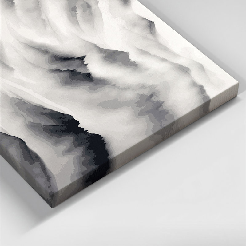 Art mural sur toile DiagonalStripes, H 12 po x l 18 po