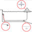 Acrylic Weather Resistant Pool Fountain