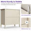  Commode 3 tiroirs Amberrae, 32 po de largeur-2062650545