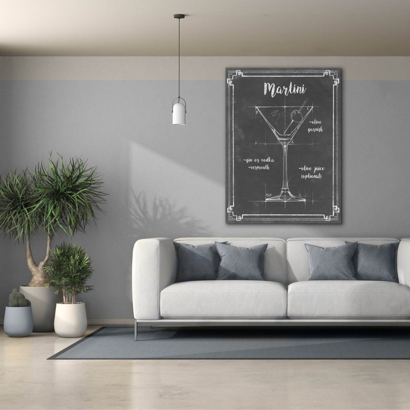  «Mixology 5» par Ethan Harper, art mural sur toile, 40 po x 54 po