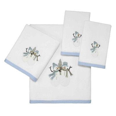 Avanti Frosty Friends 4-Piece Towel Set (BH2T)
