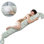 Coussin de grossesse réglable - Soutien complet du corps pour dormir - Fermeté et forme réglables - Soutient le dos, les jambes, le ventre, les hanches pour les femmes enceintes - Housse amovible