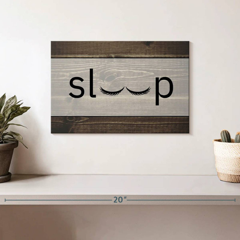 Sommeil, typographie