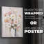FLORAL Series CECLXVII - Impression sur toile seulement - NON CADRE